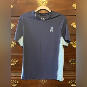 Psycho Bunny Tshirt Performance
Nylon Spandex Work Out Logo
Men's Sz small blue